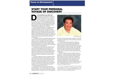 Start Your Personal Voyage Of Discovery